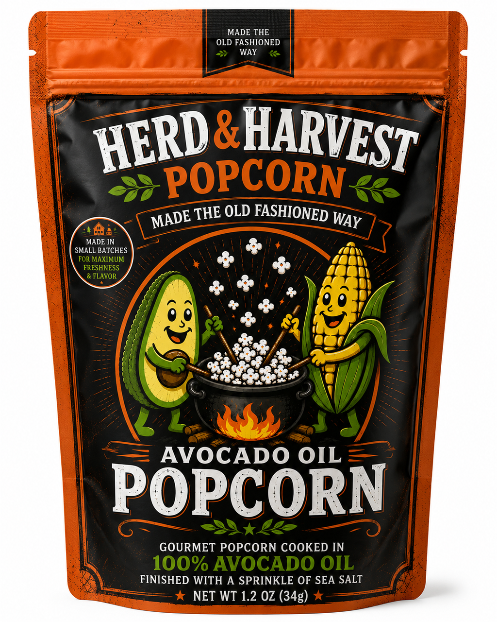 Avocado Oil Popcorn
