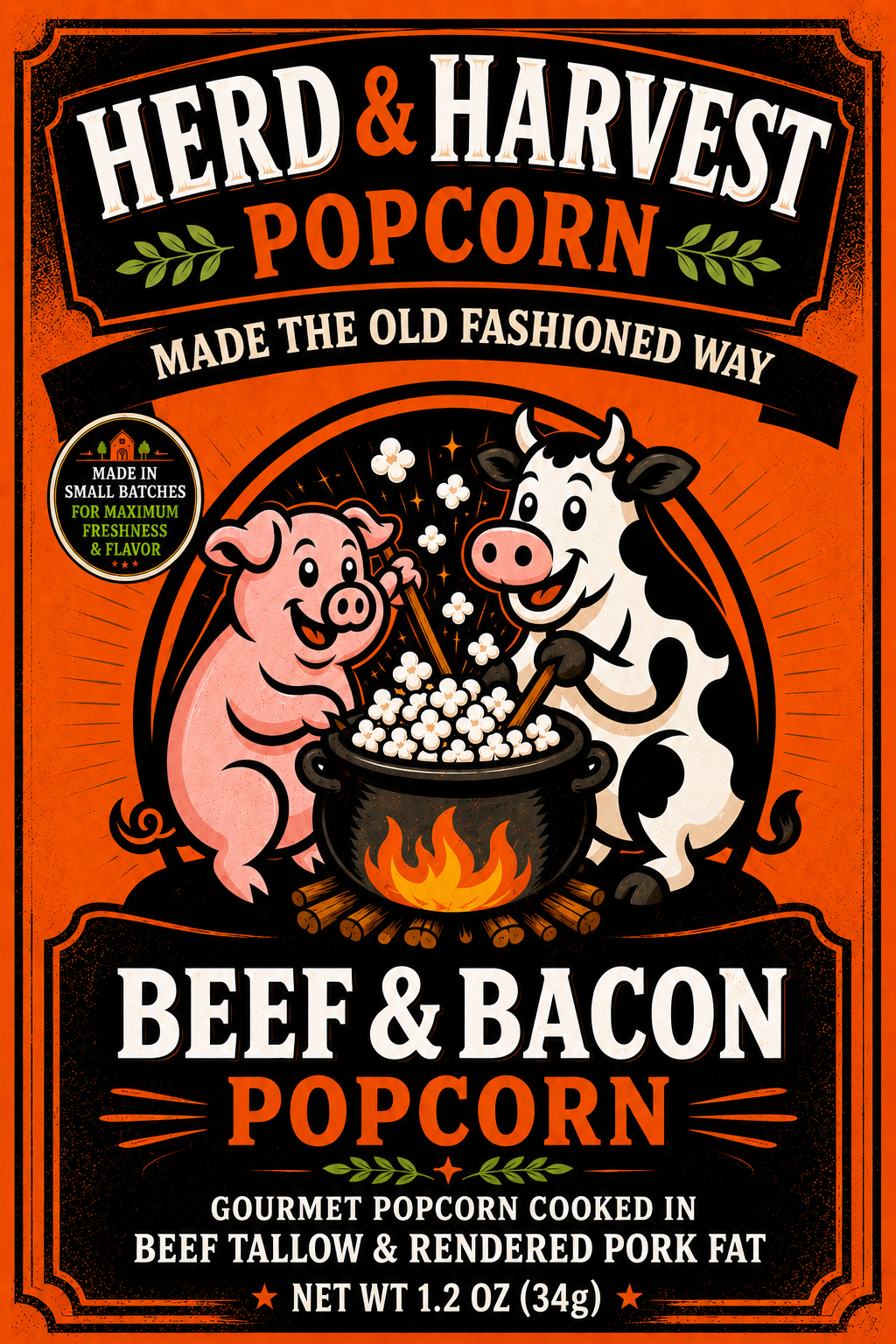Beef & Bacon Popcorn
